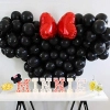 Balony dekoracja urodziny wesele ślub czarny 50x